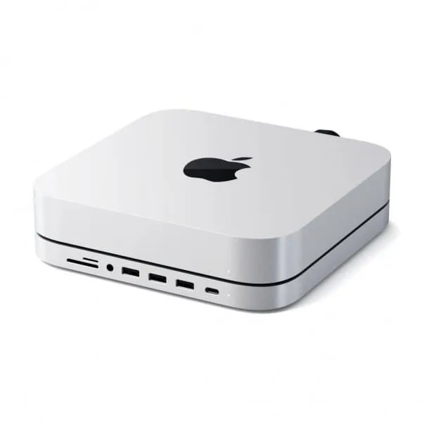 Satechi Type-C Aluminum Stand & Hub for Mac Mini