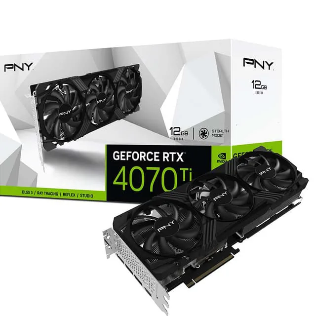 PNY GeForce RTX 4070 Ti 12GB Verto LED Triple Fan
