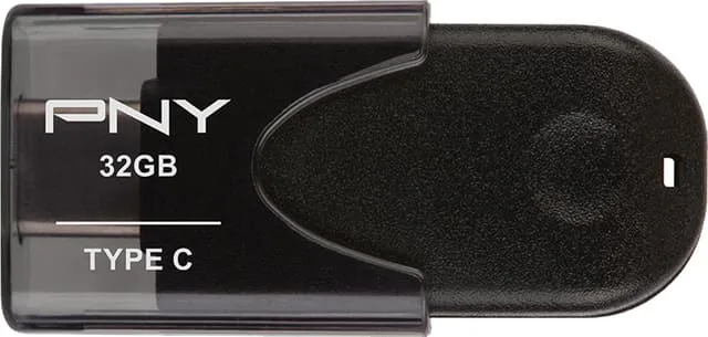 PNY Elite USB-C 3.1 minne 32 GB