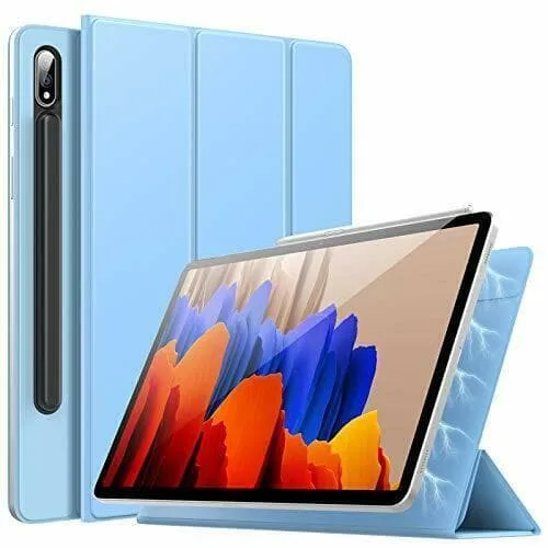 Tri-fold fodral med stativfunktion för Galaxy Tab S7 Plus 12,4"