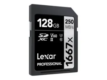 Lexar Professional 1667x 128 Gt SDXC -minneskort