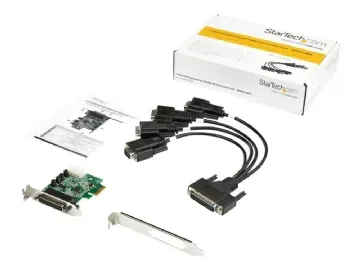 StarTech.com 4-portars PCI Express RS232-seriellt adapterkort