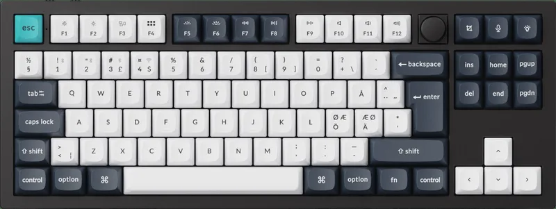 Keychron Q3 MAX 80% Wireless Gateron Jupiter