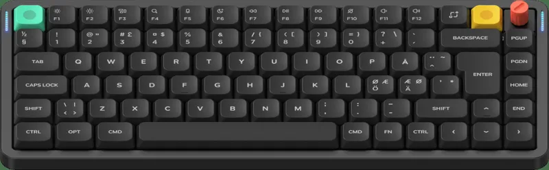 nuphy Air75 v2 mekaniskt tangentbord QMK/VIA