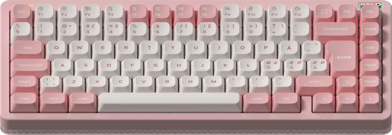 NuPhy Halo75 V2 Sakura Fizz with Lemon