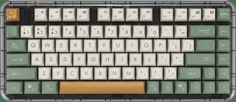 ASUS Jelly75 Tangentbord KD201 Orange Meadow