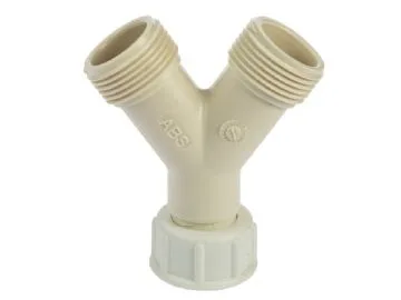 Outlet Y-adapter 3 x 3/4"
