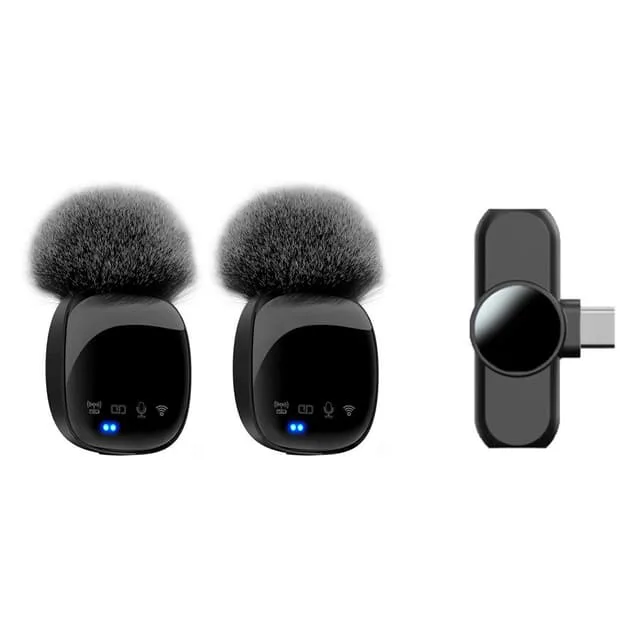 Lippa Pro 2-pack trådlös brusreducerande mikrofon