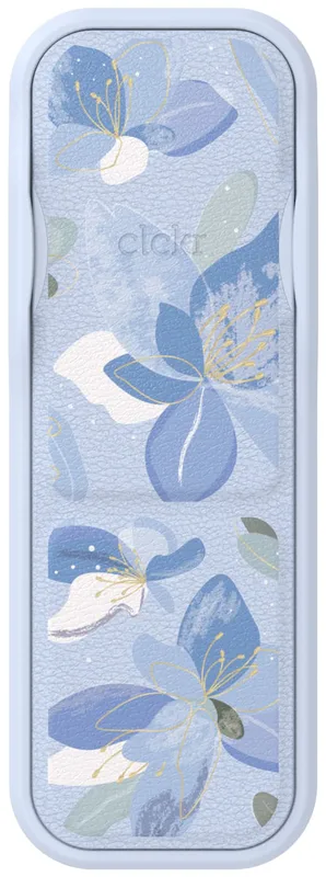 CLCKR mobiltelefongrepp (Floral Blue)