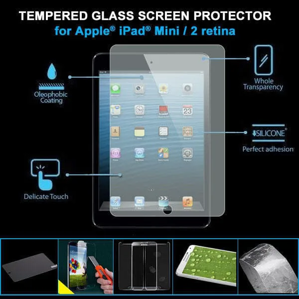 MTK Till iPad Mini 1/2/3 Härdat glas