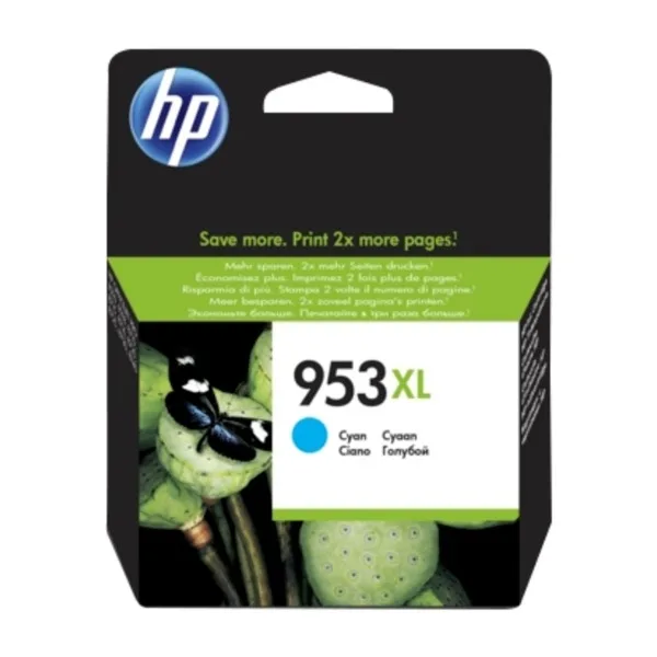 HP 953XL - Lång livslängd - cyan - original
