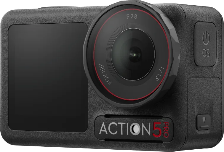 DJI Osmo Action 5 Pro-kombination för äventyr, 4K-actionkamera, 1/1,3-tums sensor, 12 tim längre batteritid med 3 batterier, stabilisering, dubbla OLED-pekskärmar, miniactionkamera för resa, vlogg