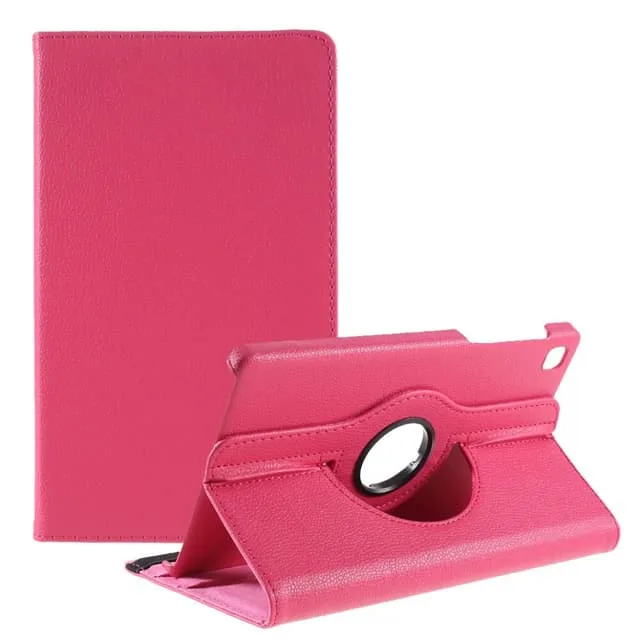 SKALO Samsung Tab A7 Lite 360 Litchi Fodral
