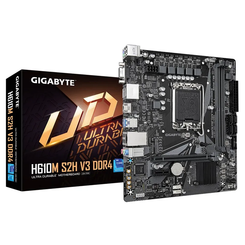 Gigabyte H610M S2H V3 DDR4 moderkort
