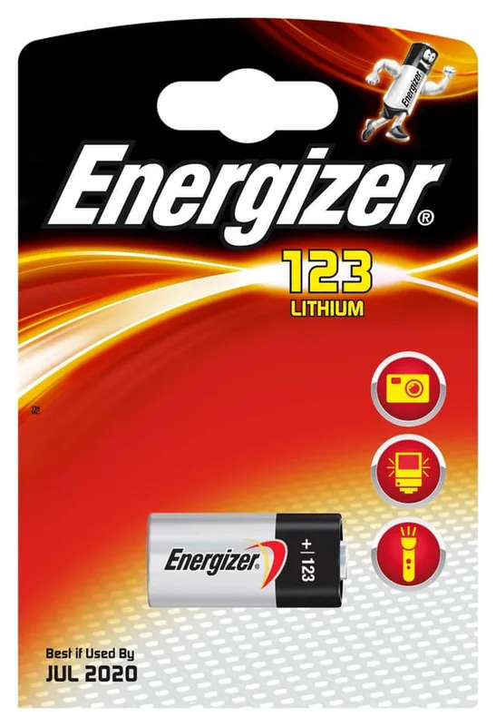 ENERGIZER Batteri CR123 Lithium