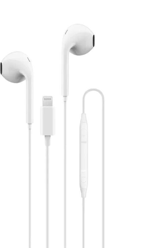 Unisynk Hörlurar Lightning Vit