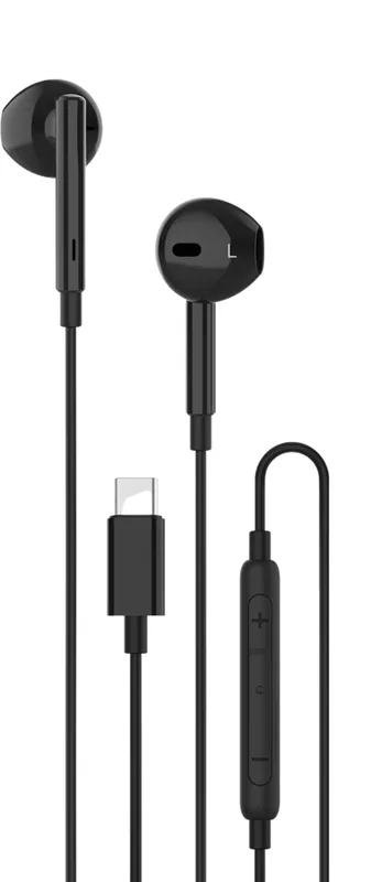 Unisynk Hörlurar USB-C Svart