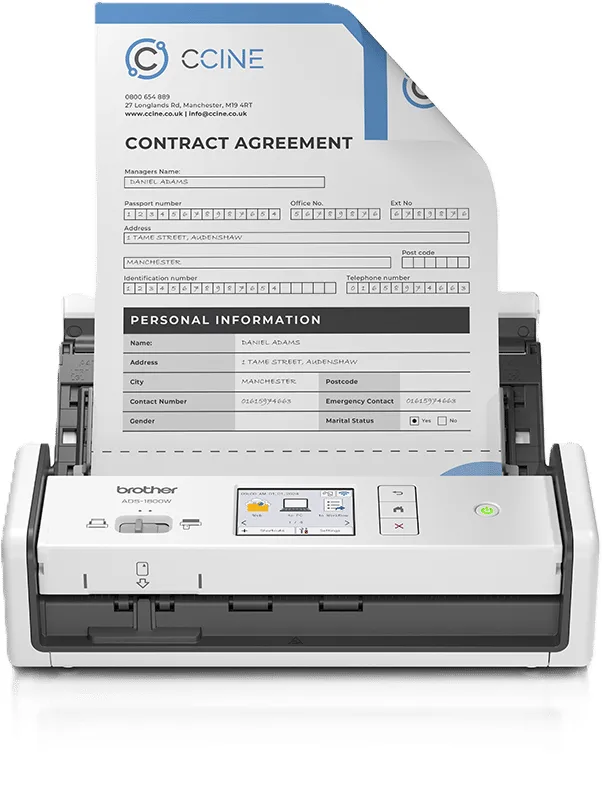 Brother ADS-1800W Scanner