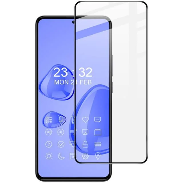 Xiaomi Redmi 12 Pro IMAK Pro+ Heltäckande Härdat Glas Svart