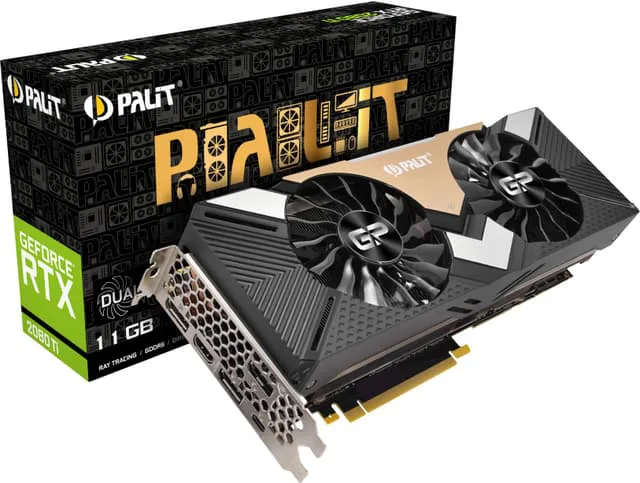 Palit RTX 2080 Ti Dual grafikkort