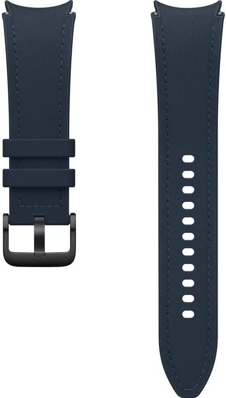 Samsung Galaxy Watch6 Hybrid Leather armband M/L (blått)