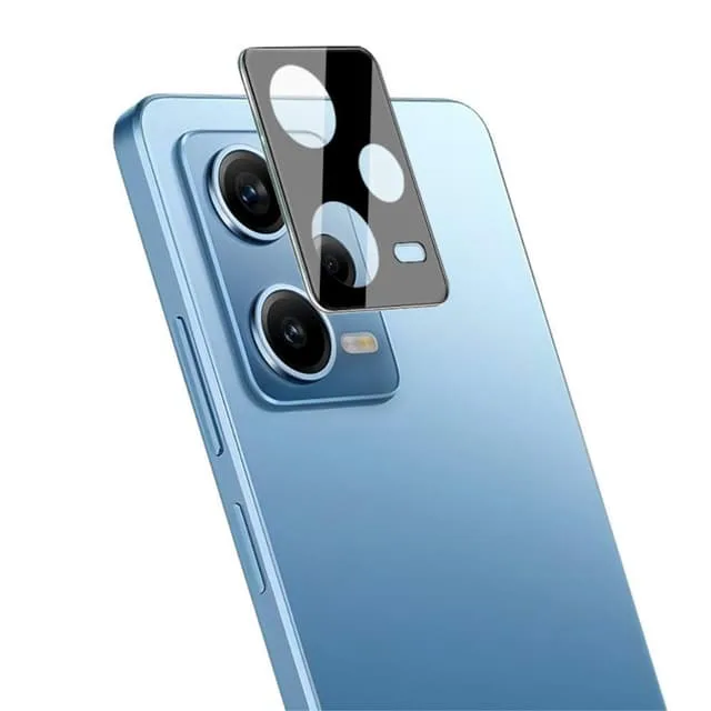 SKALO Xiaomi Redmi Note 12 Pro 5G 3D Linsskydd/Kameraskydd Härdat Glas