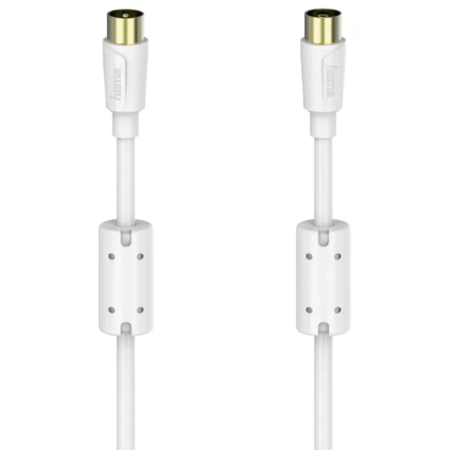 Hama antennkabel koaxial flexi-slim 90 dB