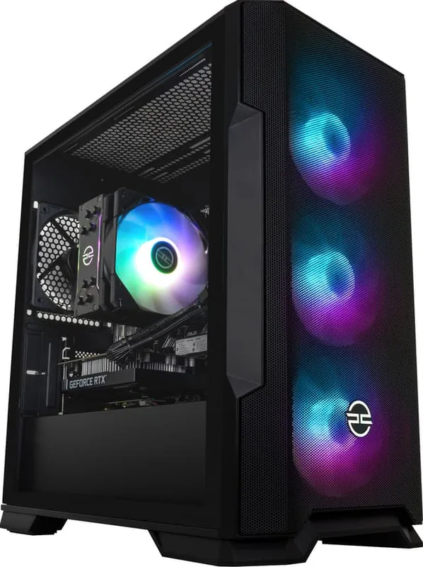 PCSpecialist Core 100 i3-12F/16/512/3050 stationär dator för gaming