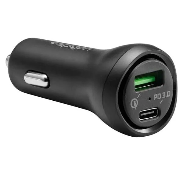 Spigen SteadiBoost Billaddare USB-C PD 3.0 QC