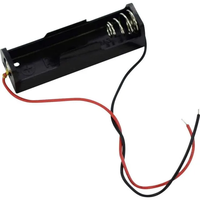 Takachi SN31 Batterihållare 1x AA (R6) Kabel