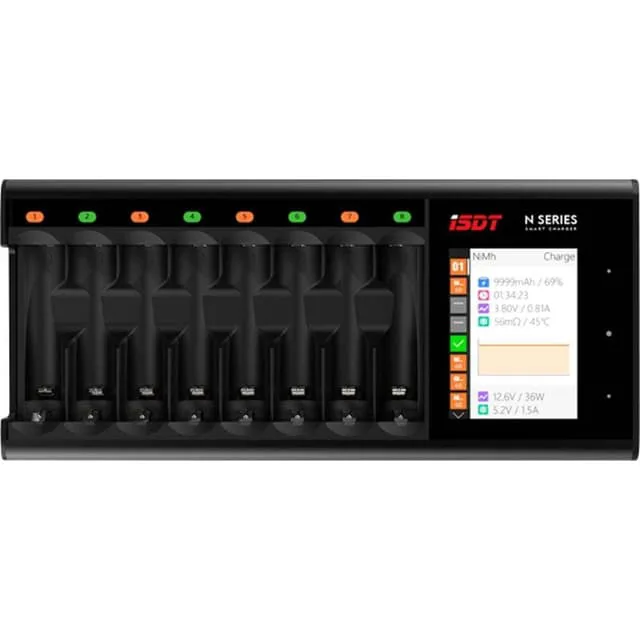 ISDT N8 Batteriladdare NiMH, NiCd, NiZn, LiIon, LiHV