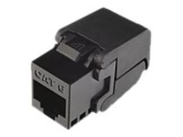 Solarix - Modulär insättning - CAT 6 - UTP - RJ-45 - svart