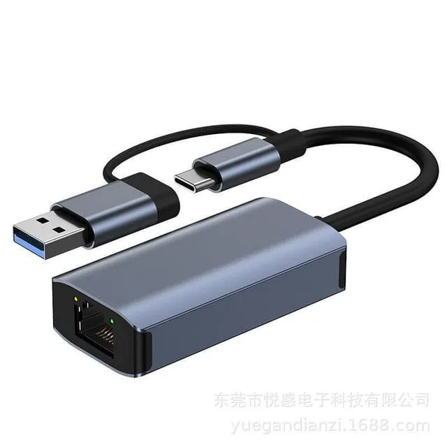 Nördic USB-A och C 3.1 till Giga