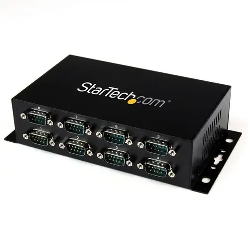 StarTech.com USB till DB9 RS232 seriell adapterhubb med 8 portar