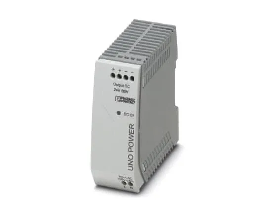 Phoenix UNO-PS/1AC/24DC/ 60W, Universal, inomhus, 85-264 V, 45/65 hz, 60 W, 24 V