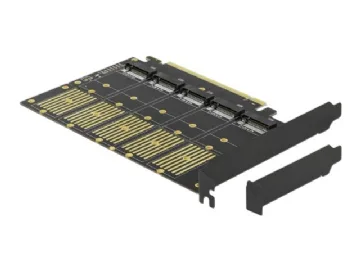 Delock PCI Express Card to 5 x internal M.2 Key B / SATA