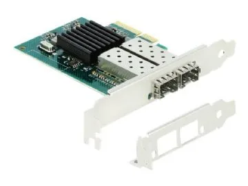 Delock - Nätverksadapter - PCIe x4 låg profil