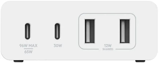 Belkin 108W GaN 4-Port Universal laddare