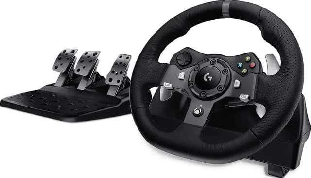Logitech – G920 Driving Force Racing Wheel för PC och Xbox One