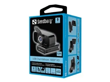 Sandberg USB Chat Webcam 1080P HD