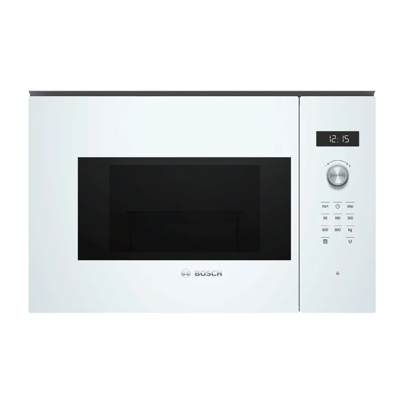 Bosch BFL524MW0 Serie 6 mikrovågsugn, vit