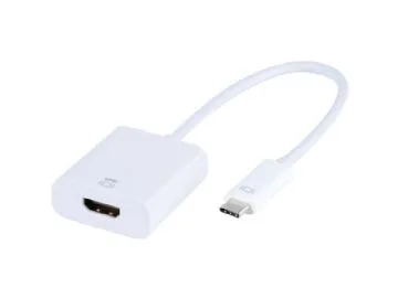 Vivanco CA UC HD 1, USB Type-C, HDMI-utgång