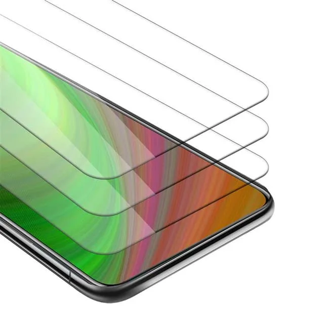 Cadorabo Honor 9X LITE 3x Skärmskydd Skyddsglas