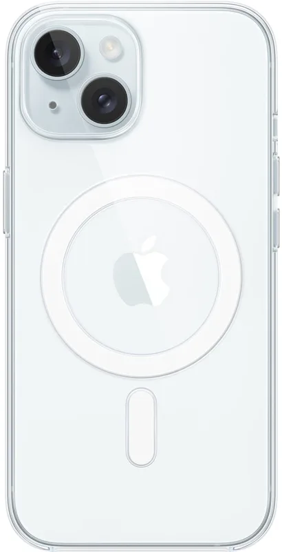 Apple iPhone 17e/16e/15/14/13 Clear Case med MagSafe