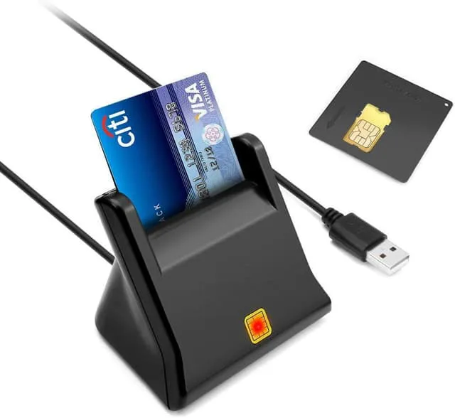NÖRDIC USB-A Smart- och SIMkortläsare