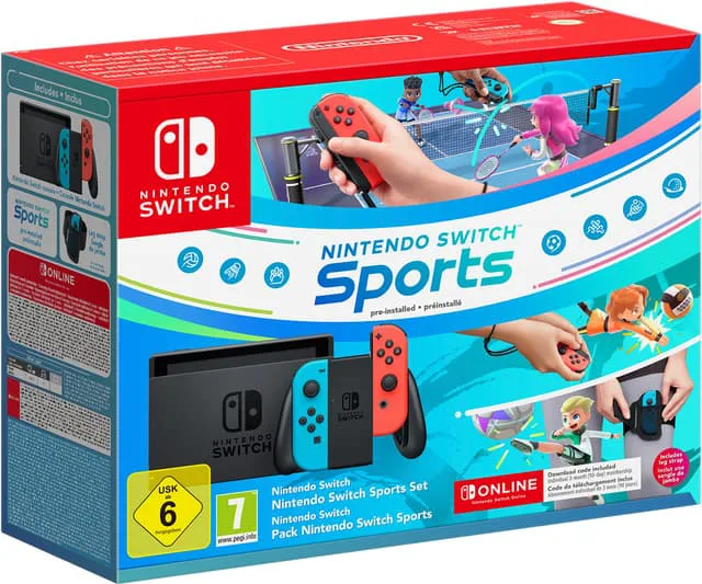 Nintendo Switch-spelkonsol Switch Sports-bundle