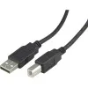 USB 2.0 kabel, A hane - B hane, 2 meter