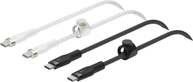 Belkin BoostCharge Pro Flex-flätad USB typ A till Lightning-kabel (1 m/3,3 FT)