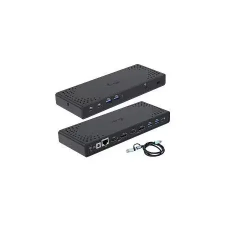i-Tec - dockningsstation - USB-C / USB 3.0 / Thunderbolt 3 / Thunderbolt 4 - 2 x HDMI, 2 x DP++