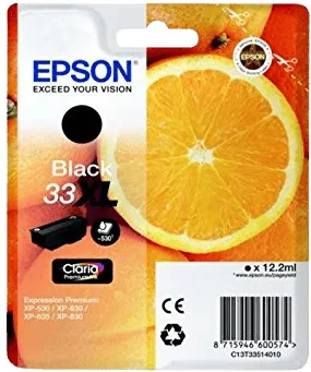Epson Bläckpatron Epson 33XL Svart
